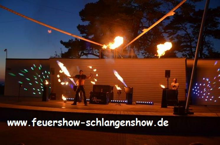 Feuershow Dresden Chemnitz Zwickau buchen oder mieten Sachsen - Sonstige Dienstleistungen - Bild 2