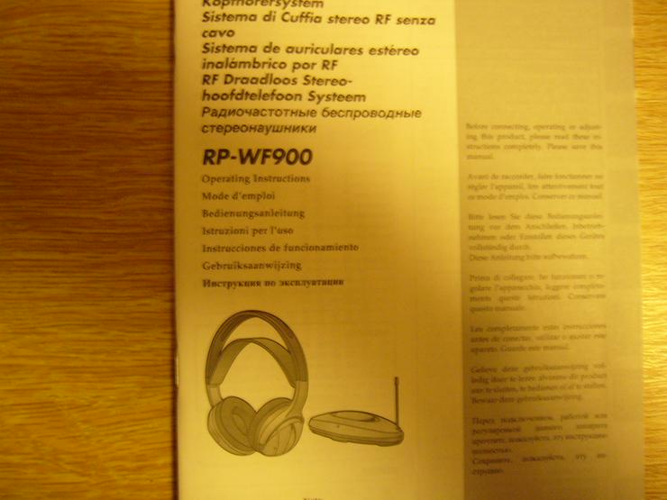Bild 4: Drahtloser Funk-Kopfhörer von Panasonic