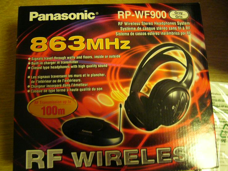 Bild 3: Drahtloser Funk-Kopfhörer von Panasonic