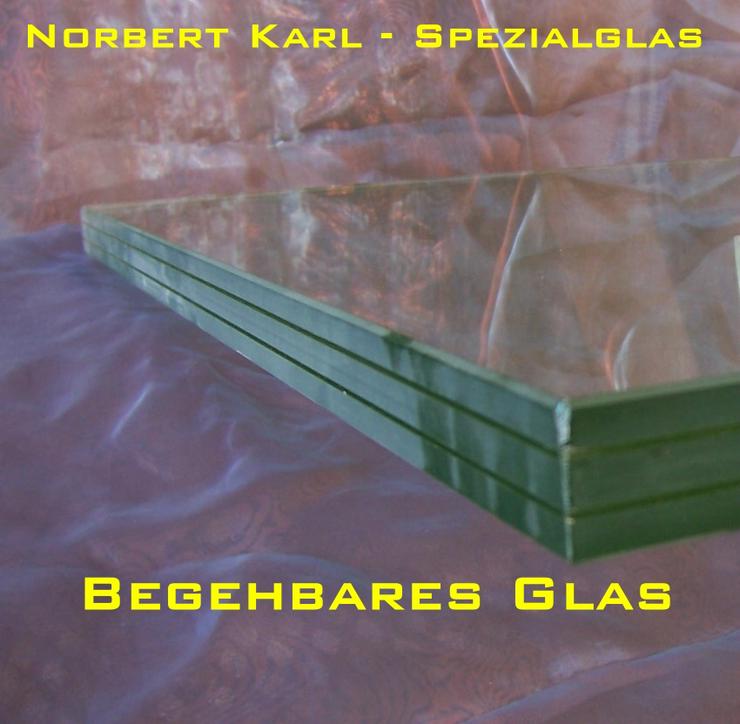 Bild 1: Glas begehbar 27 mm dick