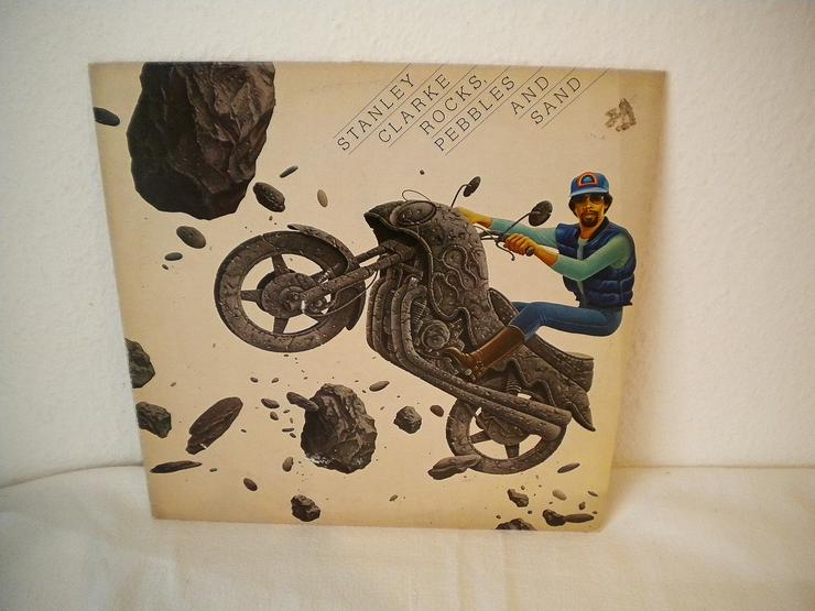Stanley Clarke-Rocks,Pebbles and Sand-Vinyl-LP,Epic,1980 - LPs & Schallplatten - Bild 2