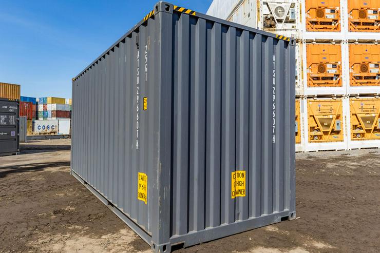 Bild 3: Seecontainer 20 Fuß High Cube Ral7016 Wie Neu