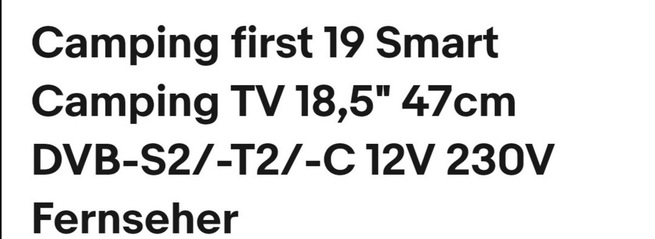 Smart TV 19 zoll Android * GARANTIE neuwertig  - < 25 Zoll - Bild 2