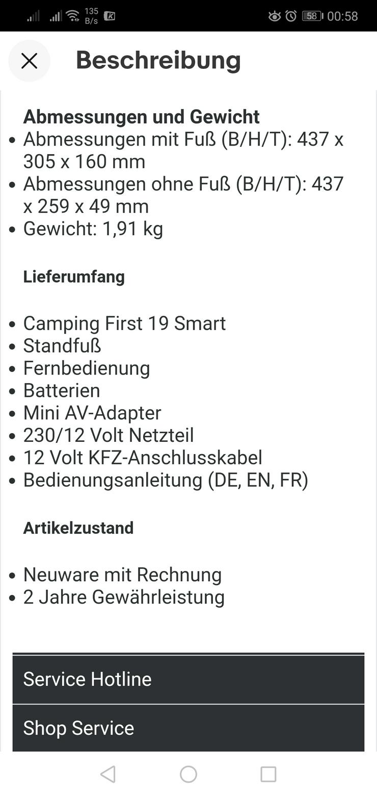 Bild 3: Smart TV 19 zoll Android * GARANTIE neuwertig 
