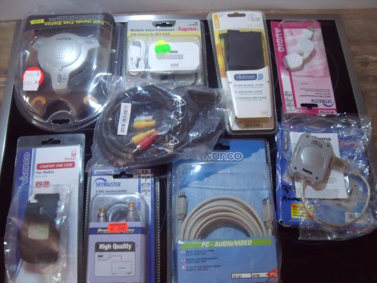 Kabel 35 stück versch Audio-Video-Netzwerk-Internet.+ Geschenk Silber  Kette. - Stromkabel & Netzteile - Bild 1