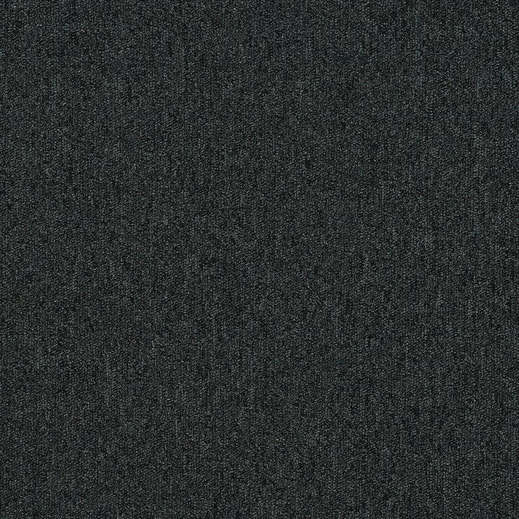 Schwarze Teppichfliesen | HEUGA | Projekt Qualität | NEU - Teppiche - Bild 1
