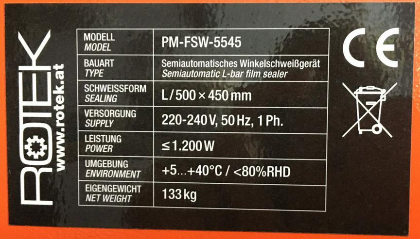 Bild 3: Winkel-Einschweißgerät ROTEK PM-FSW-5545