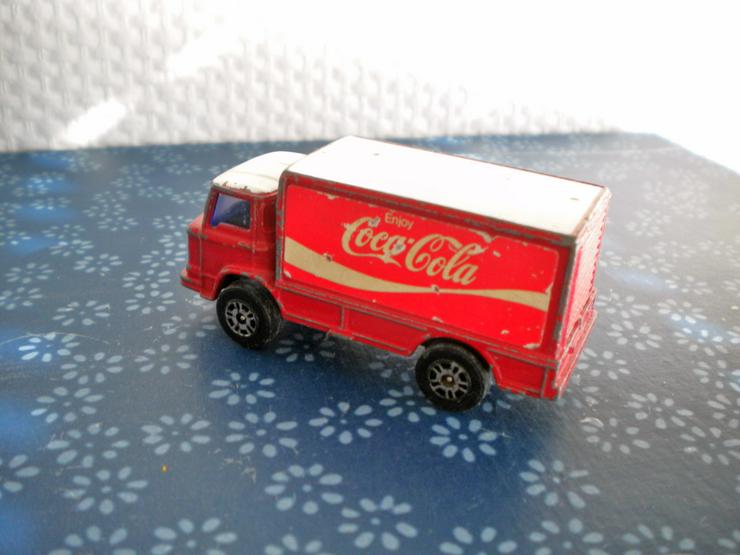 Corgi Juniors-Leyland Terrier Coca Cola,England,ca. 7 cm - Modellautos & Nutzfahrzeuge - Bild 2