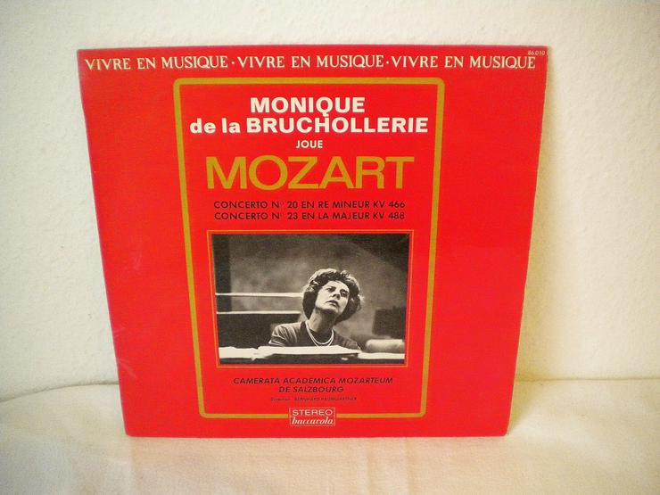 Bild 2: Monique de La Bruchollerie-Joue-Mozart-Vinyl-LP,baccarda,86010,ca. 50/60er Jahre