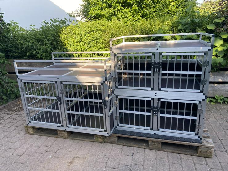 Hundebox Transportbox Unbenutzt Notverkauf Original von Box4Dogs für 6 Hunde für VW Bus u. ä.