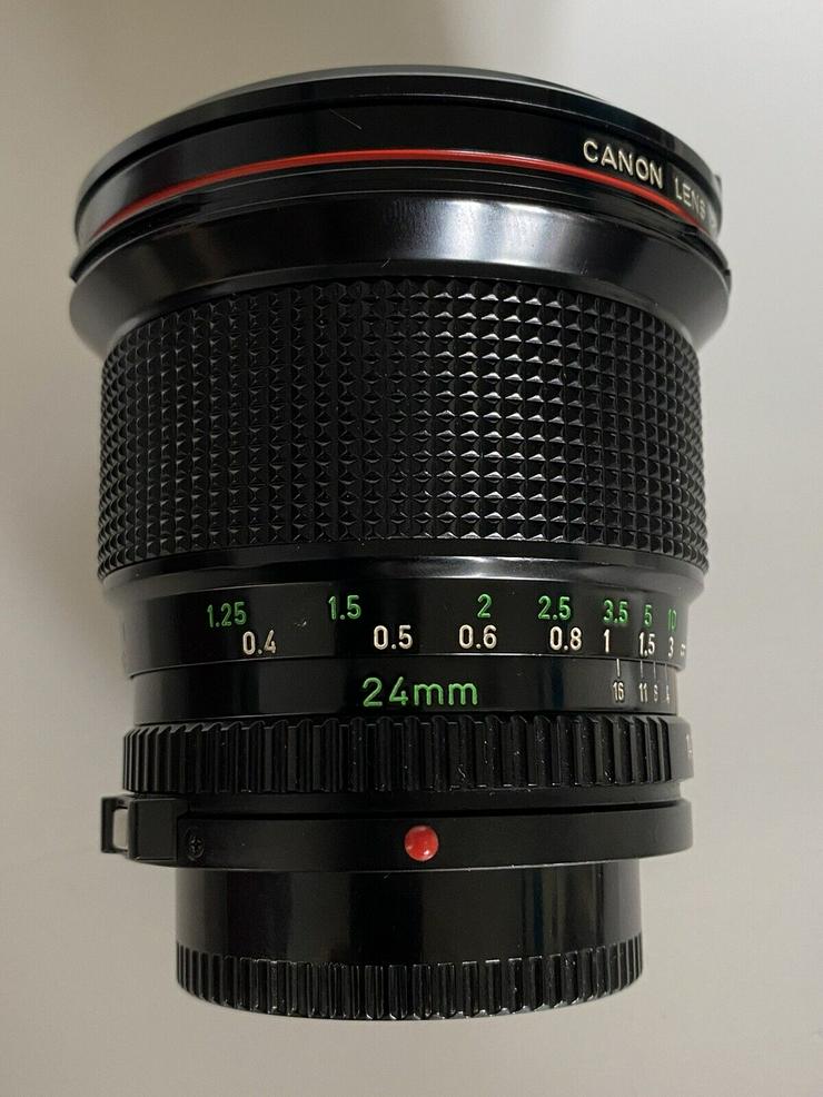 Bild 6: Objektiv Canon FD 24mm f1.4 L Top Zustand