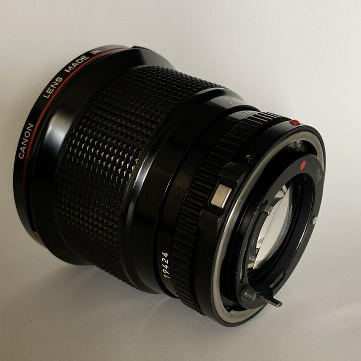 Bild 3: Objektiv Canon FD 24mm f1.4 L Top Zustand