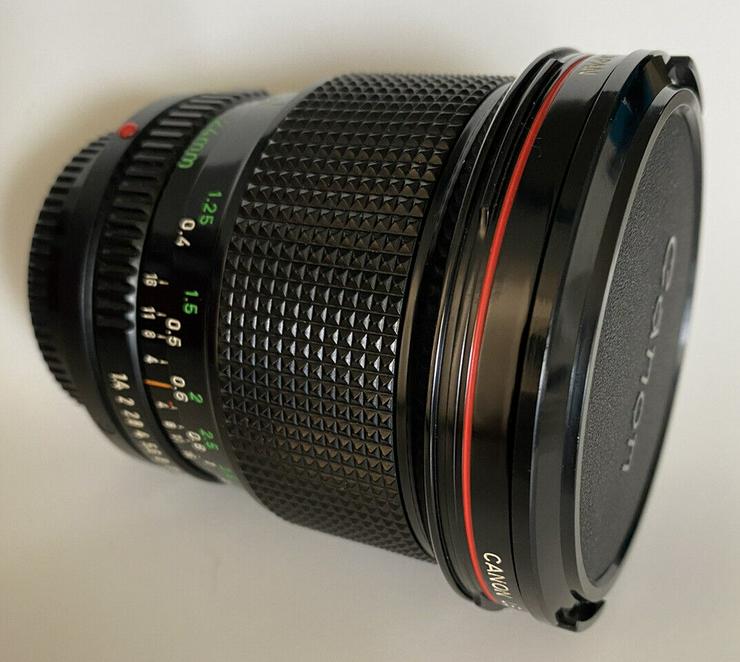 Bild 8: Objektiv Canon FD 24mm f1.4 L Top Zustand