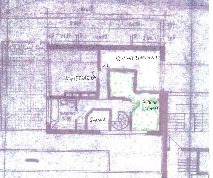 Bild 11: Penthouse mit privater Sauna im 9. OG