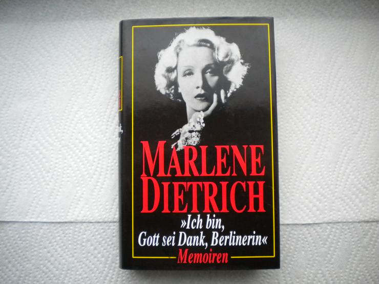 Marlene Dietrich-Ich bin,Gott sei Dank,Berlinerin-Memoiren,Marlene Dietrich,Bertelsmann - Romane, Biografien, Sagen usw. - Bild 1