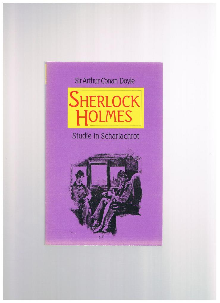 Sherlock Holmes-Studie in Scharlachrot,Sir Arthus Conan Doyle,Delphin Verlag,1990