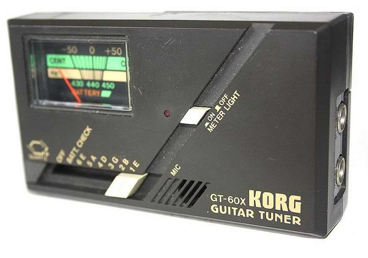 Korg Guitar Tuner GT-60X Stimmgerät für Gitarre + Bass - Zubehör & Ersatzteile - Bild 4