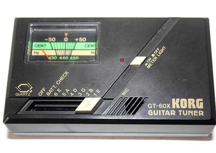 Korg Guitar Tuner GT-60X Stimmgerät für Gitarre + Bass - Zubehör & Ersatzteile - Bild 3