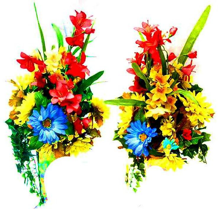  Kunstblumen künstliche Blumen Pflanzen Kunstpflanzen  - Vasen & Kunstpflanzen - Bild 8