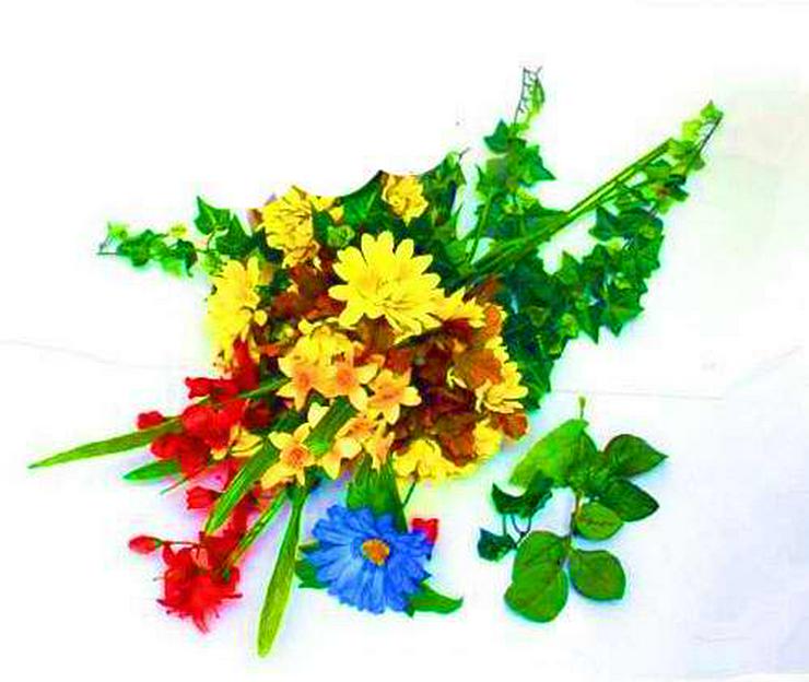  Kunstblumen künstliche Blumen Pflanzen Kunstpflanzen  - Vasen & Kunstpflanzen - Bild 9