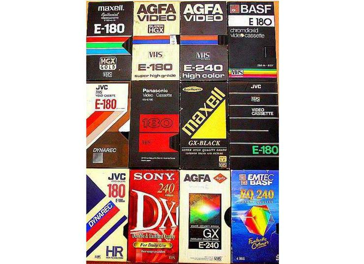 50 VHS Video Cassetten E-180 E - 240 - Preis VB