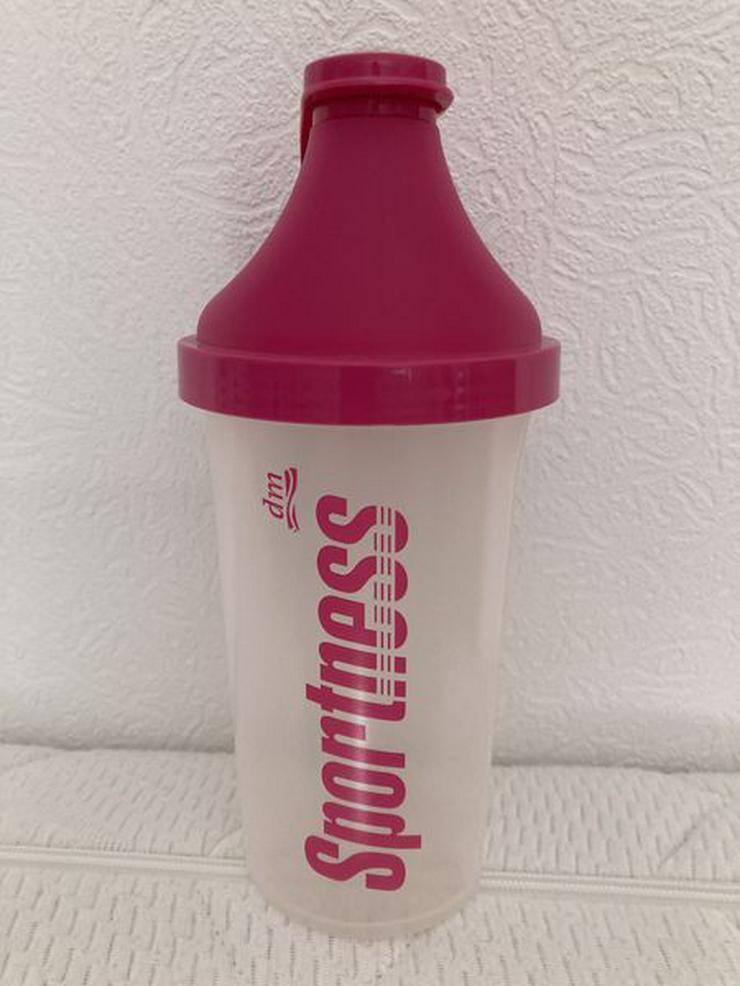 UNBENUTZT Sportness Shaker Schüttelbecher pink 500 ml