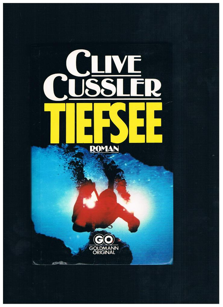 Tiefsee,Clive Cussler,Goldmann Verlag,1985 - Romane, Biografien, Sagen usw. - Bild 1