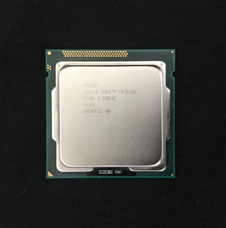 Intel Core i5-2300 SR00D CPU 2,8GHz Sockel 1155 H2 Computer PC Prozessor 4 Core - CPUs, RAM & Zubehör - Bild 1