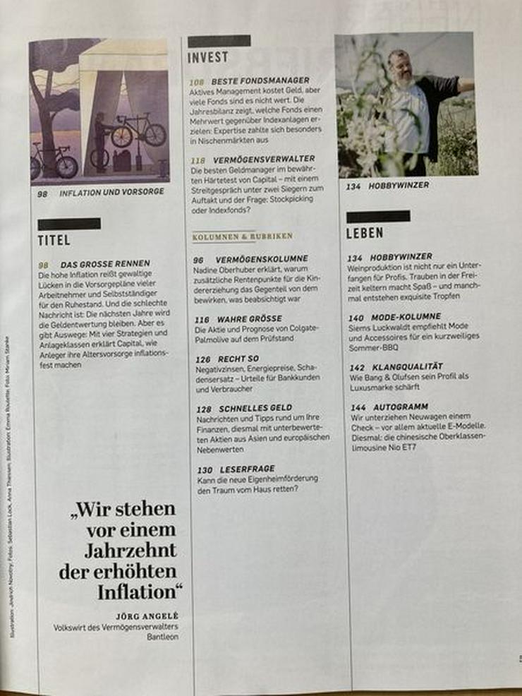 Capital 07/2023 Juli – UNGELESEN - Zeitschriften & Zeitungen - Bild 3