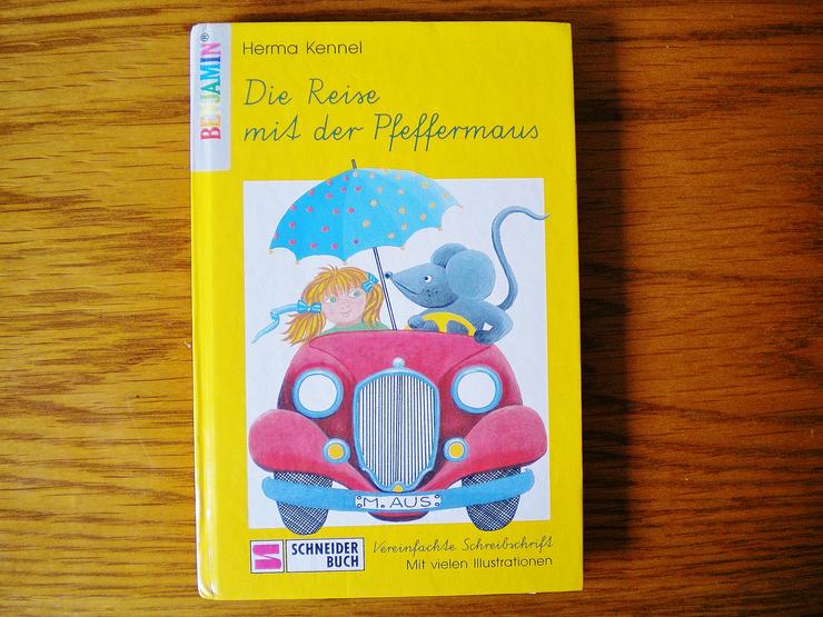 Die Reise mit der Pfeffermaus,Herma Kennel,Schneider Verlag,1990 - Kinder& Jugend - Bild 1