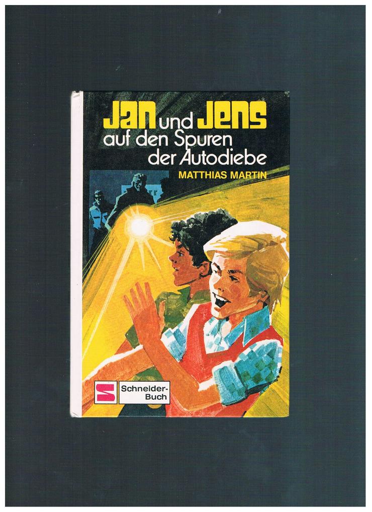 Jan und Jens auf den Spuren der Autodiebe,Matthias Martin,Schneider Verlag,1976 - Kinder& Jugend - Bild 1