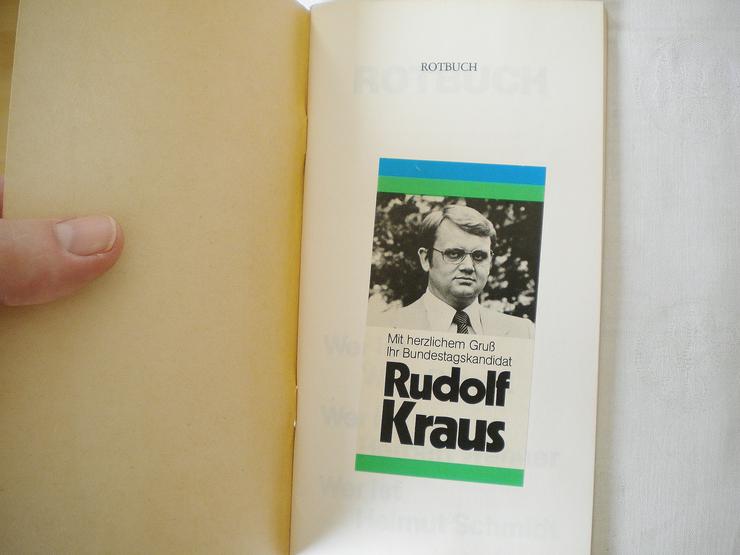 Wer ist Willy Brandt,Wer ist Herbert Wehner,Wer ist Helmut Schmidt,Rotbuch Verlag - Weitere - Bild 1