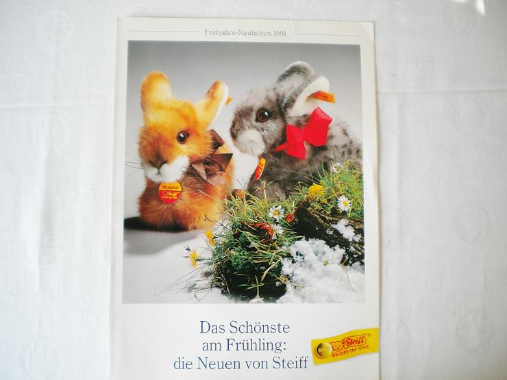 Das schönste am Frühling-die neuen von Steiff-Frühjahrs-Neuheiten 1991