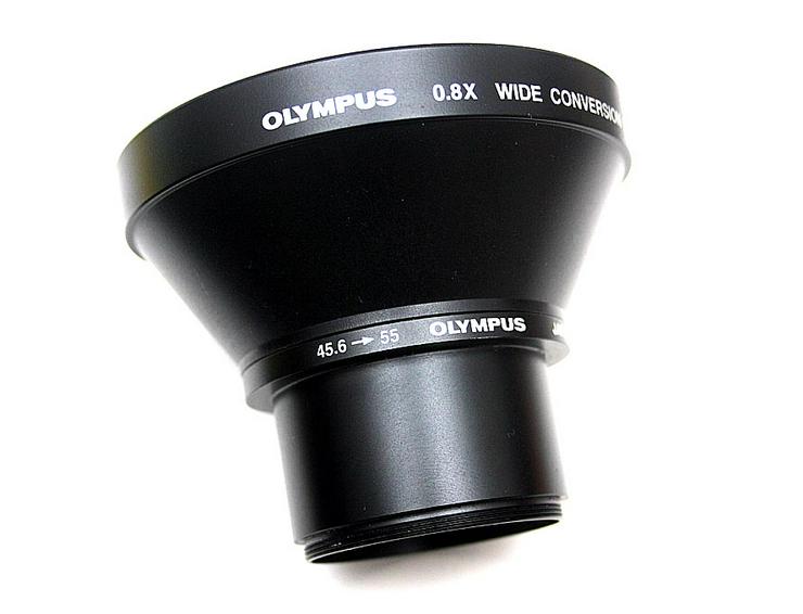 Olympus 0,8X Wide Conversion Lens 55mm+Reduzier-Ring 45,6 > 55 - Objektive, Filter & Zubehör - Bild 3