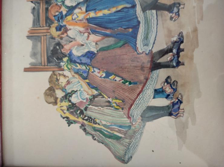 Bild 11: Mühlbeck Károly Aquarell Gemälde Signiert Datiert 1921