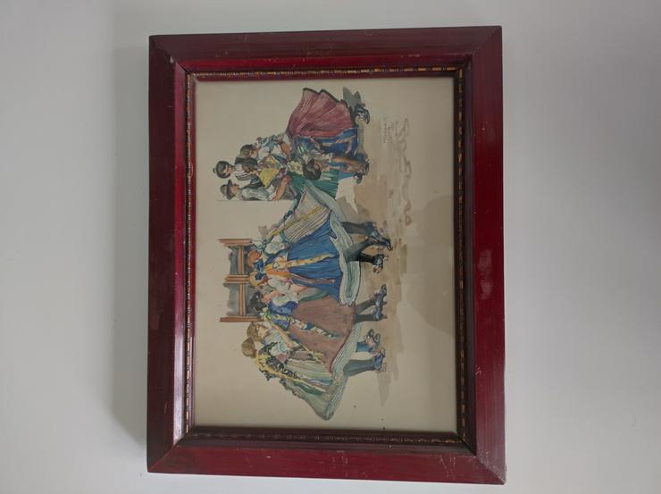 Mühlbeck Károly Aquarell Gemälde Signiert Datiert 1921