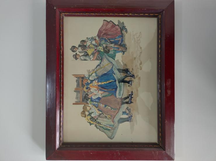 Bild 4: Mühlbeck Károly Aquarell Gemälde Signiert Datiert 1921