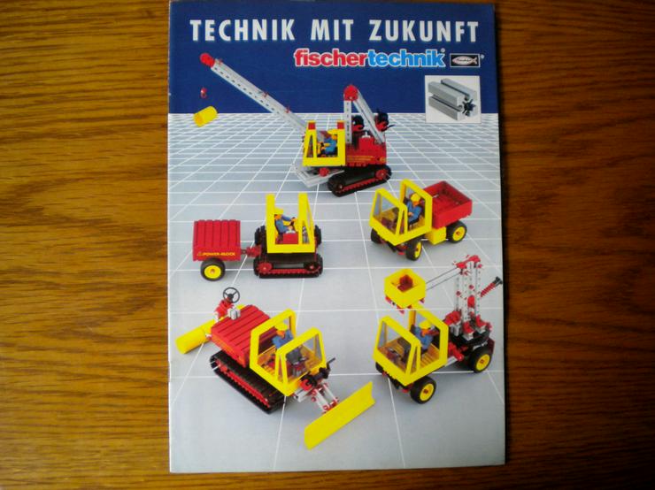Fischertechnik Katalog-Technik und Zukunft,um 1988