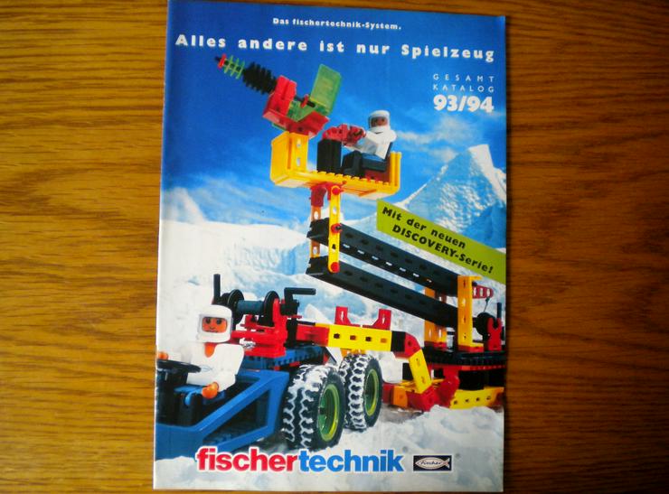 Fischertechnik Gesamtkatalog 93/94 - Bausteine & Kästen (Holz, Lego usw.) - Bild 1