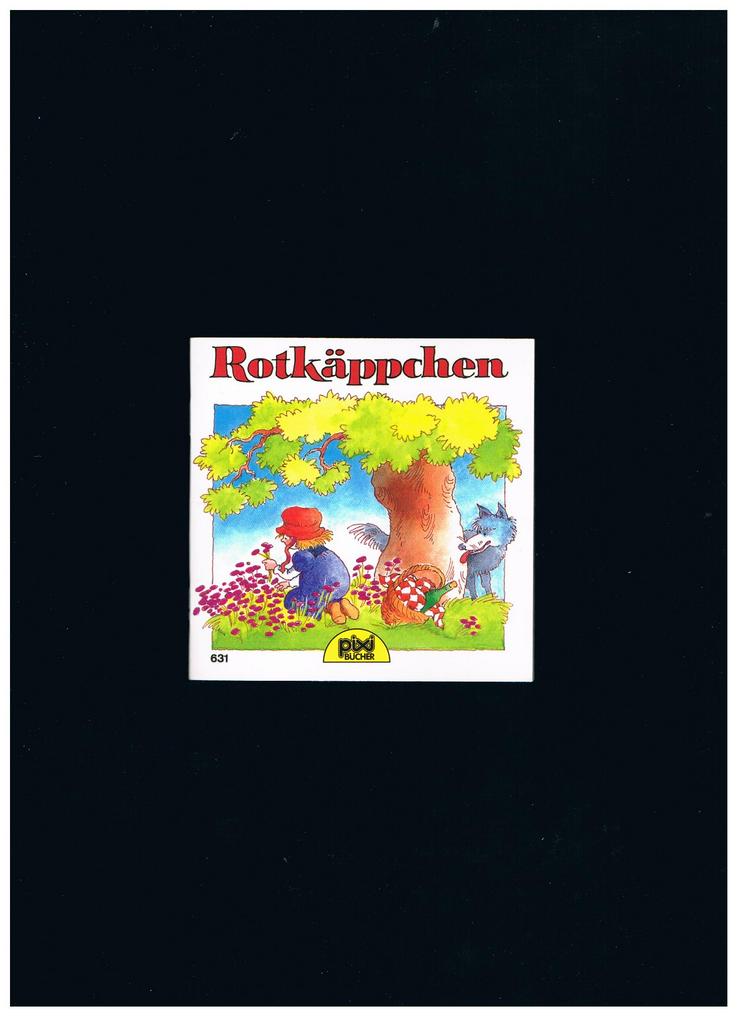 Rotkäppchen-Pixi Buch Nr. 631,Carlsen Verlag,1990