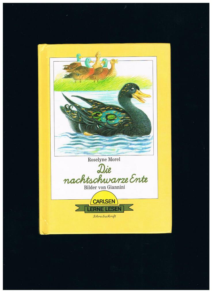 Die nachtschwarze Ente,Roselyne Morel,Carlsen Verlag,1987 - Kinder& Jugend - Bild 1