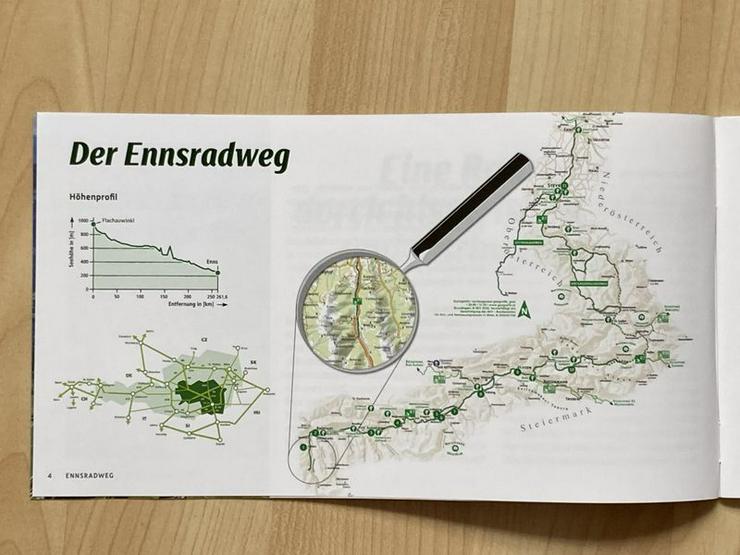 Radtourenheft Ennsradweg/A – UNBENUTZT - Reiseführer & Geographie - Bild 3