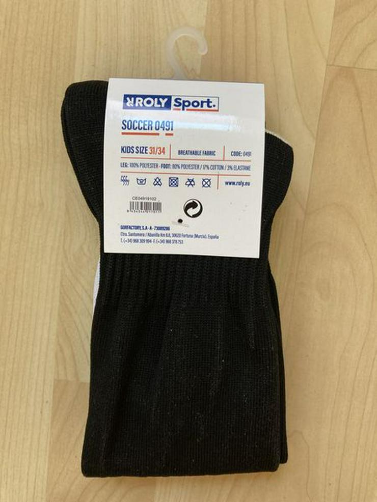 NEU + OVP Roly Sport Fussball Stutzen Socken Stümpfe Gr. 31/34 - Fußball - Bild 3