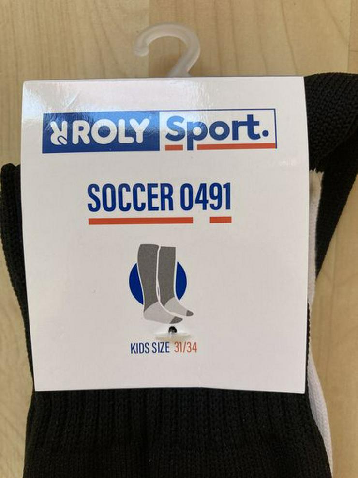 Bild 2: NEU + OVP Roly Sport Fussball Stutzen Socken Stümpfe Gr. 31/34