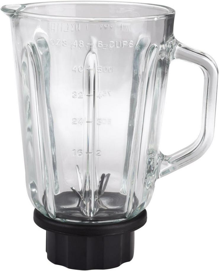 Bild 2: ELTA Edelstahl Glas Standmixer (1,5 Liter, Glasgefäß, Smoothie-Maker, 500 Watt, 2 Stufen und Turbo