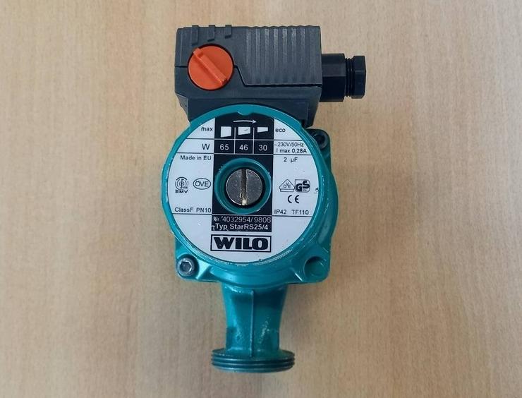 Bild 2: Wilo Star RS 25/4 Wasserpumpe