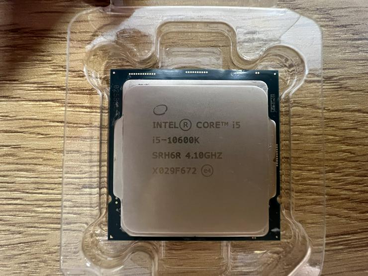 Intel Core i5 10600k Prozessor 12 MB Cache, 4,80 GHz - PCs - Bild 3
