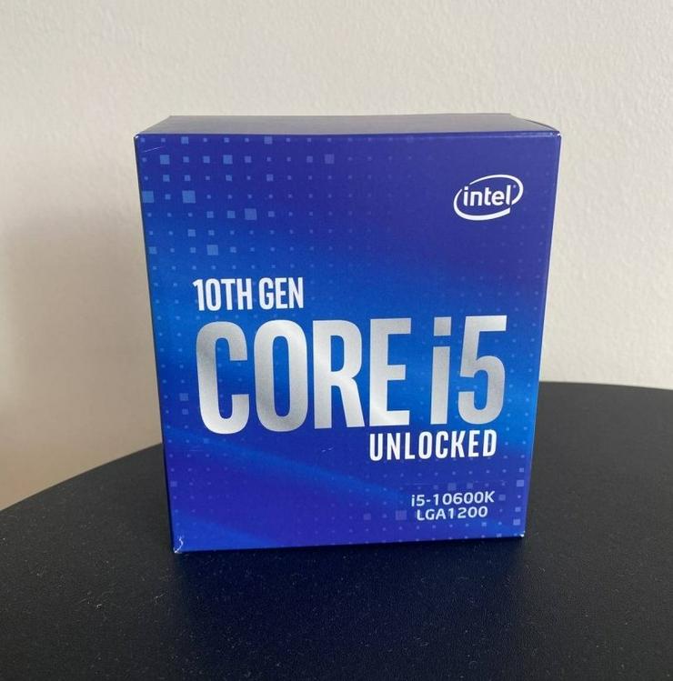 Intel Core i5 10600k Prozessor 12 MB Cache, 4,80 GHz - PCs - Bild 1