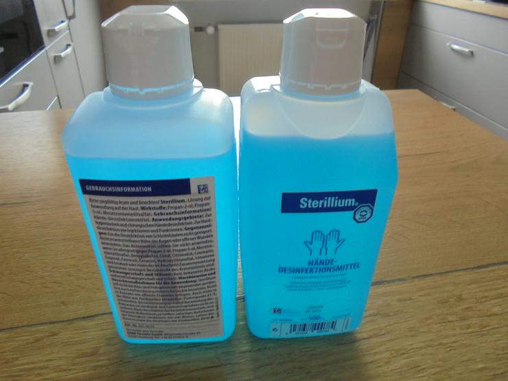 2 Flaschen  Hartmann  Händedesinfektionsmittel je 500 ml - Hygiene & Desinfektion - Bild 3