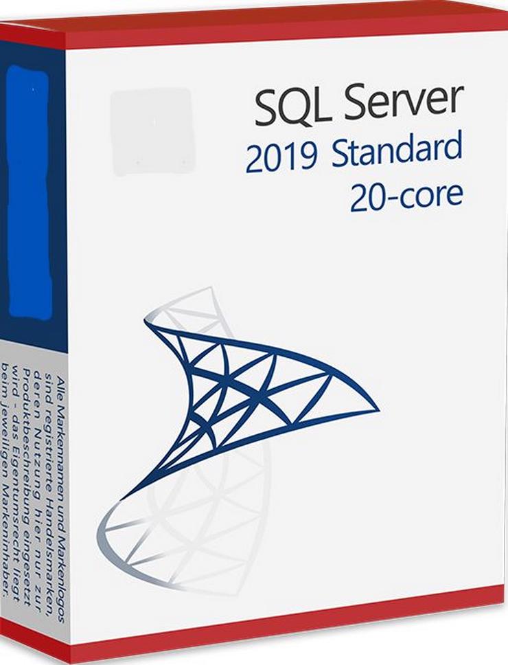 SQL 2019 Standard 20-core - Digital Download Version - NEU
